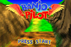 Banjo-Pilot Voxel (prototype) Title Screen
